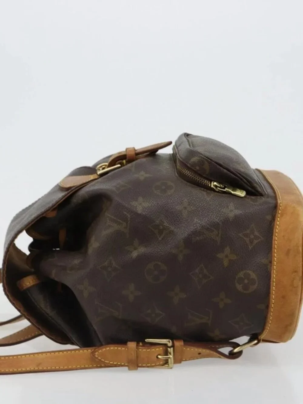 LOUIS VUITTON Monogram Montsouris PM Backpack M51137 LV Auth 185497